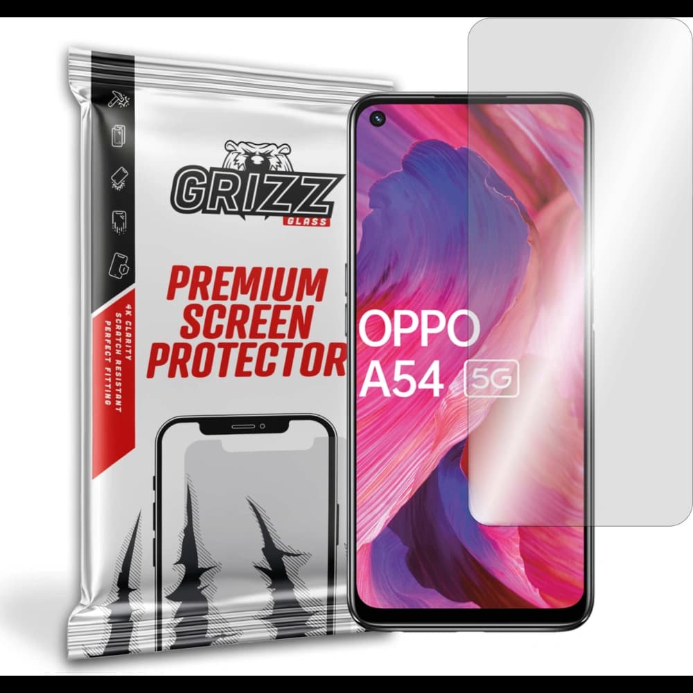 Hybriertes Glas GrizzGlass HybridGlass für Oppo A54 4G - 1
