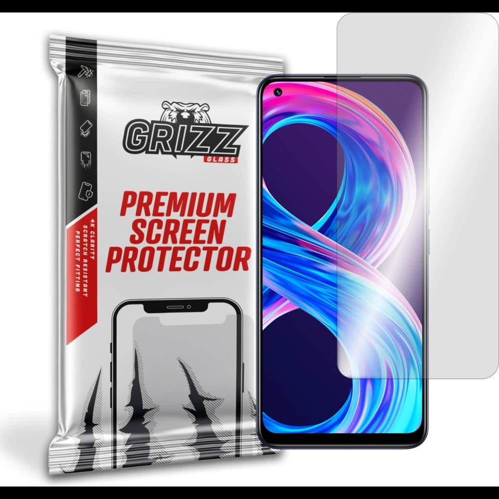 Hybriedglas GrizzGlass HybridGlass für Realme 8 4G - 1