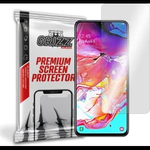 Hybriertes Glas GrizzGlass HybridGlass für Samsung Galaxy A70