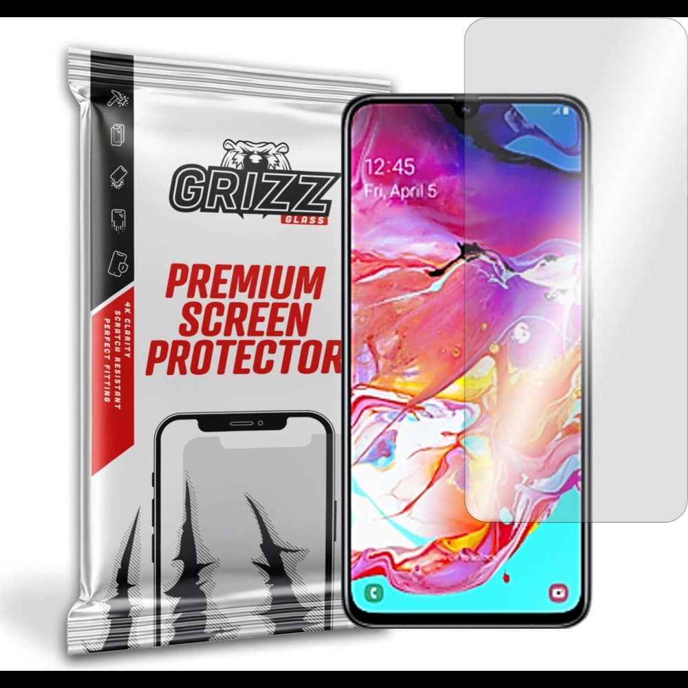 Hybriertes Glas GrizzGlass HybridGlass für Samsung Galaxy A70 - 1