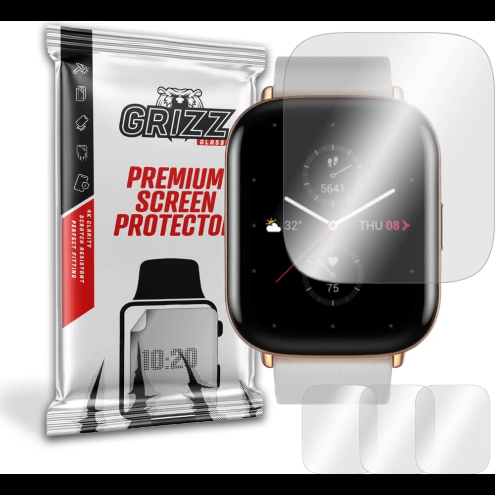 Folia Hydrogel GrizzGlass Hydrofilm für Amazfit ZEPP E Square - 1