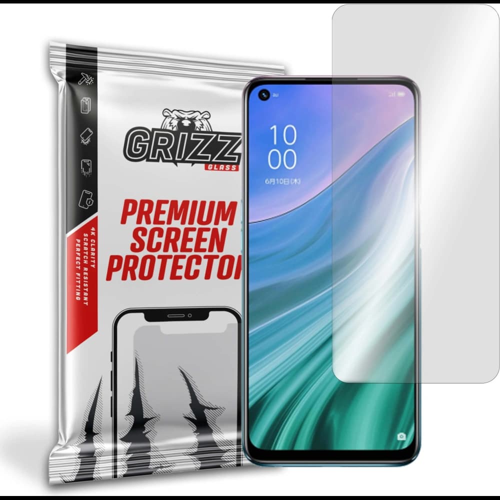 Hybriertes Glas GrizzGlass HybridGlass für Oppo A54 5G - 1