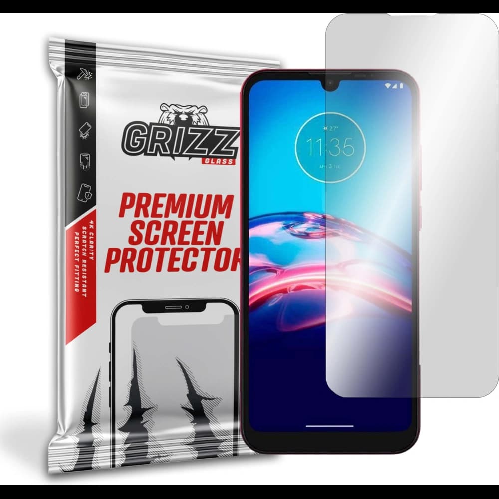 Hybriertes Glas GrizzGlass HybridGlass für Motorola Moto E6s 2020 - 1