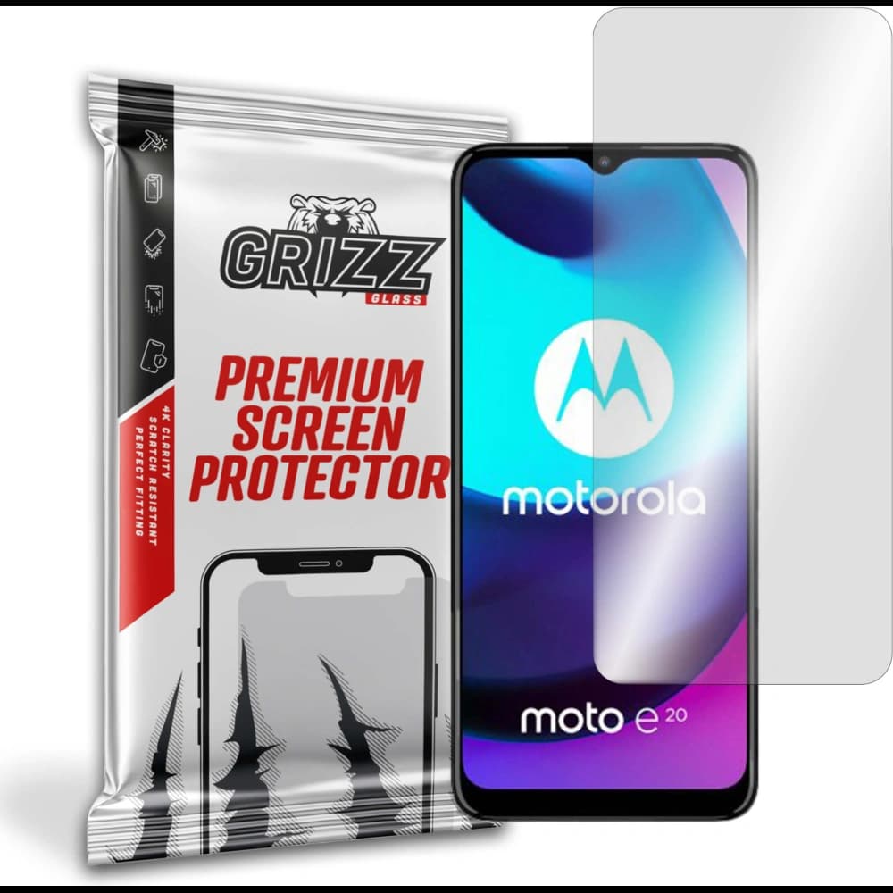 GrizzGlass Hydrofilm Motorola Moto E20 - 1