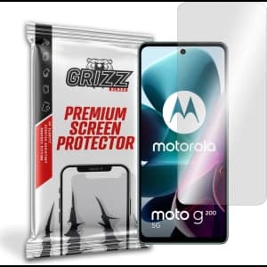 Hybriertes Glas GrizzGlass HybridGlass für Motorola Moto G200 5G