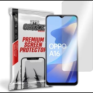 Hybriertes Glas GrizzGlass HybridGlass für Oppo A16