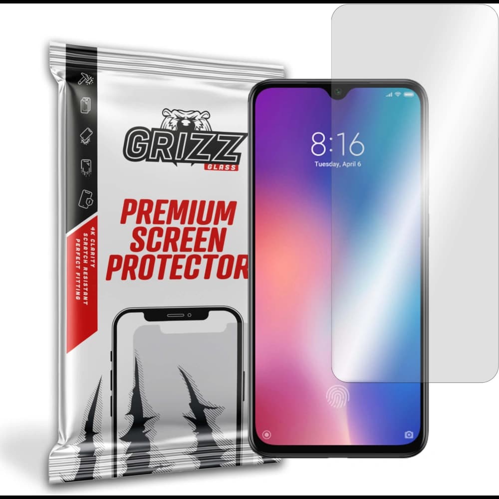 Hybriertes Glas GrizzGlass HybridGlass für Xiaomi Mi 9 SE - 1