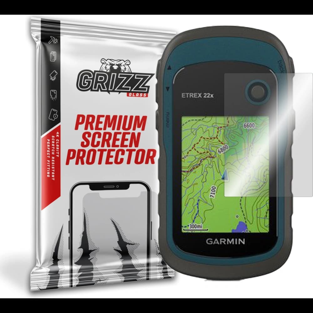 Hybriertes Glas GrizzGlass HybridGlass für Garmin eTrex 22x - 1