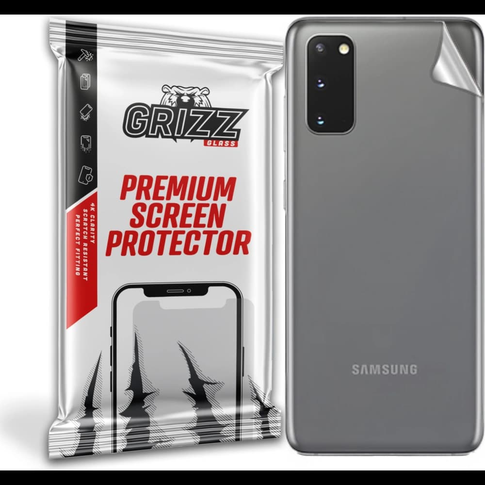 Folie für die Rückseite GrizzGlass UltraSkin für Samsung Galaxy S20+ Plus - 1