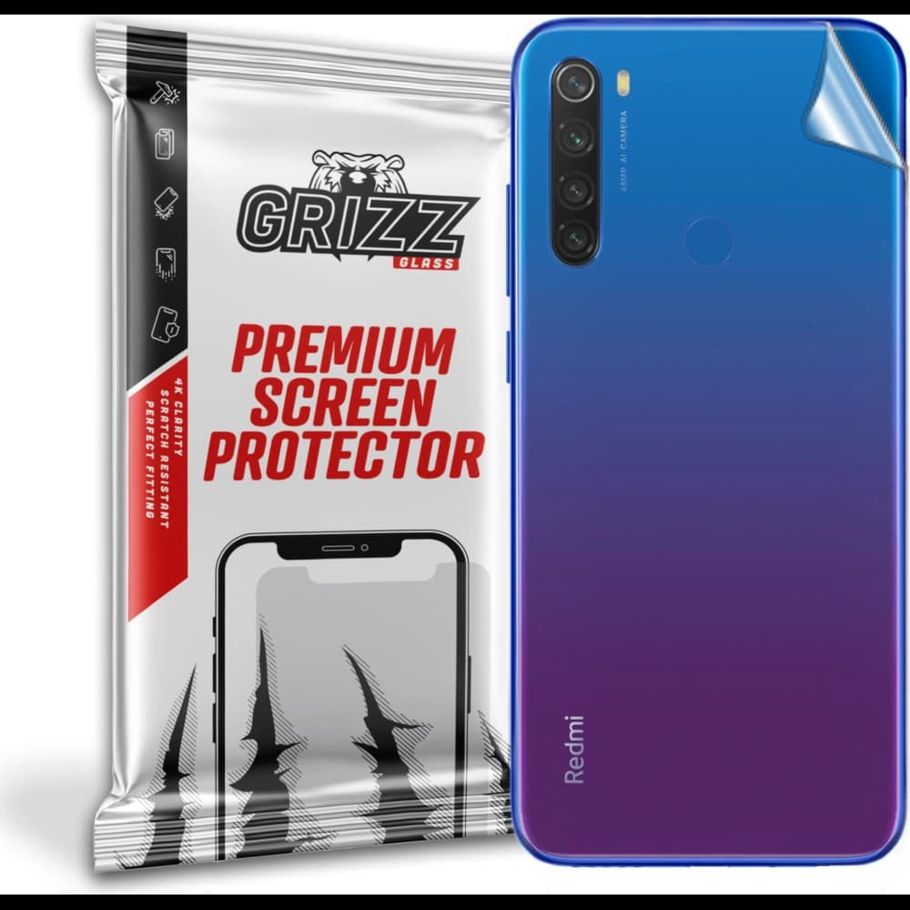 Folie für die Rückseite GrizzGlass UltraSkin für Xiaomi Redmi Note 8T - 1