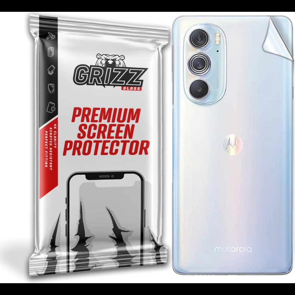 Folie auf der Rückseite GrizzGlass SatinSkin für Motorola Moto Edge X30 - 1