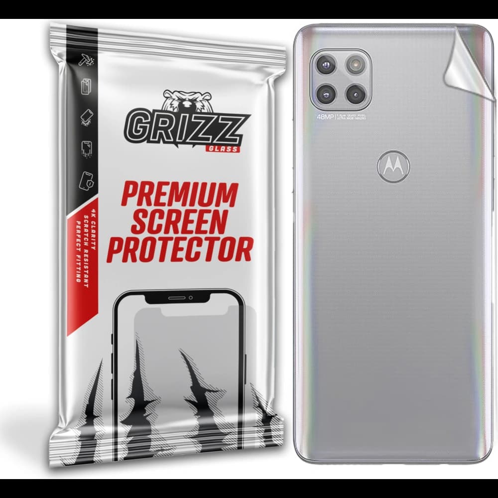Folie für die Rückseite GrizzGlass SatinSkin für Motorola Moto G 5G - 1