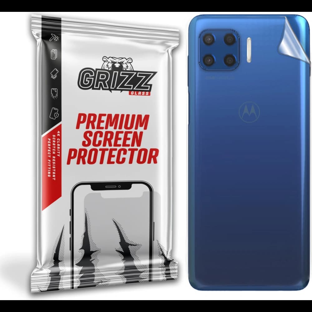 Folie für die Rückseite GrizzGlass SatinSkin für Motorola Moto G 5G Plus - 1