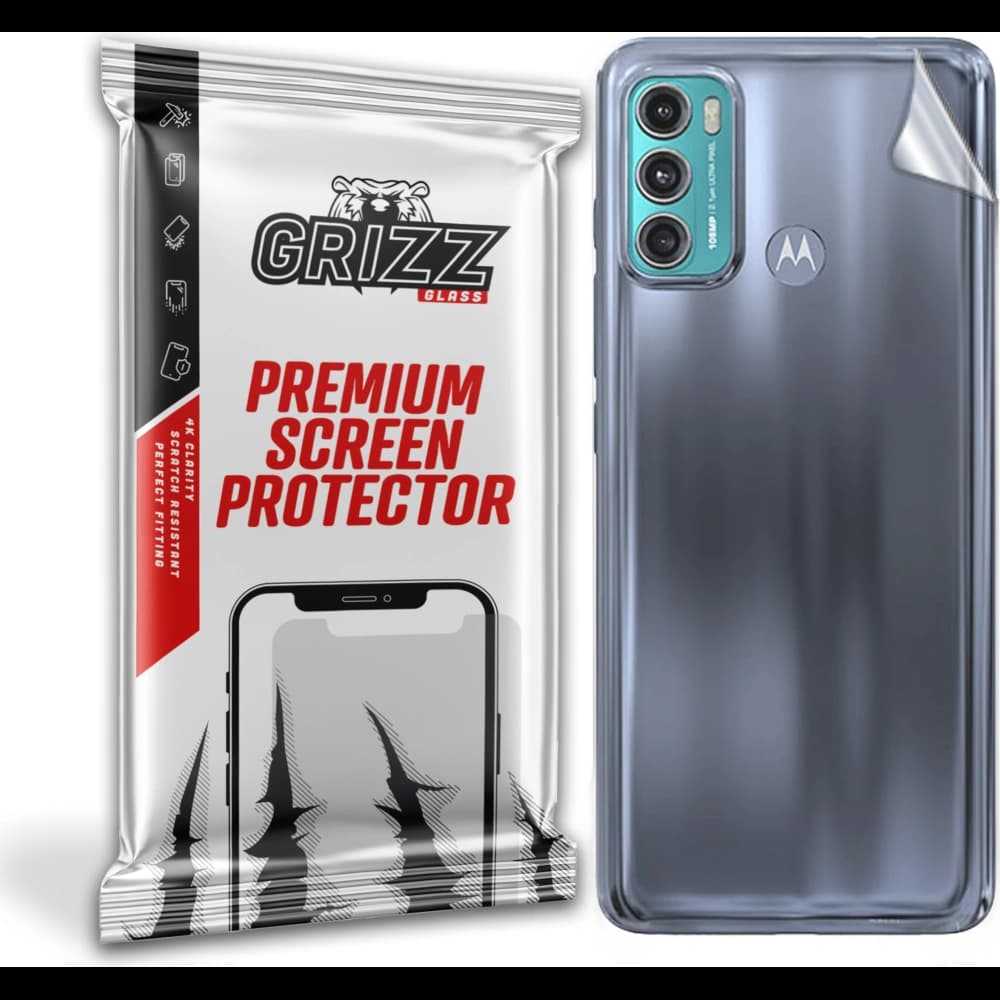 Folie auf der Rückseite GrizzGlass SatinSkin für Motorola Moto G60 - 1