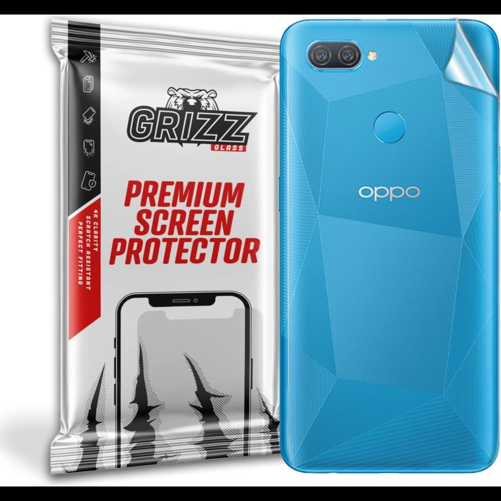 Folie für die Rückseite GrizzGlass SatinSkin für Oppo A12 - 1
