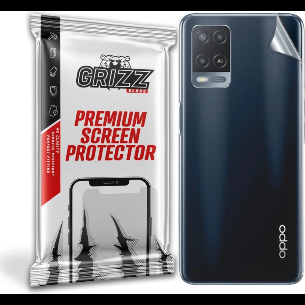 Folie für die Rückseite GrizzGlass SatinSkin für Oppo A54 4G - 1