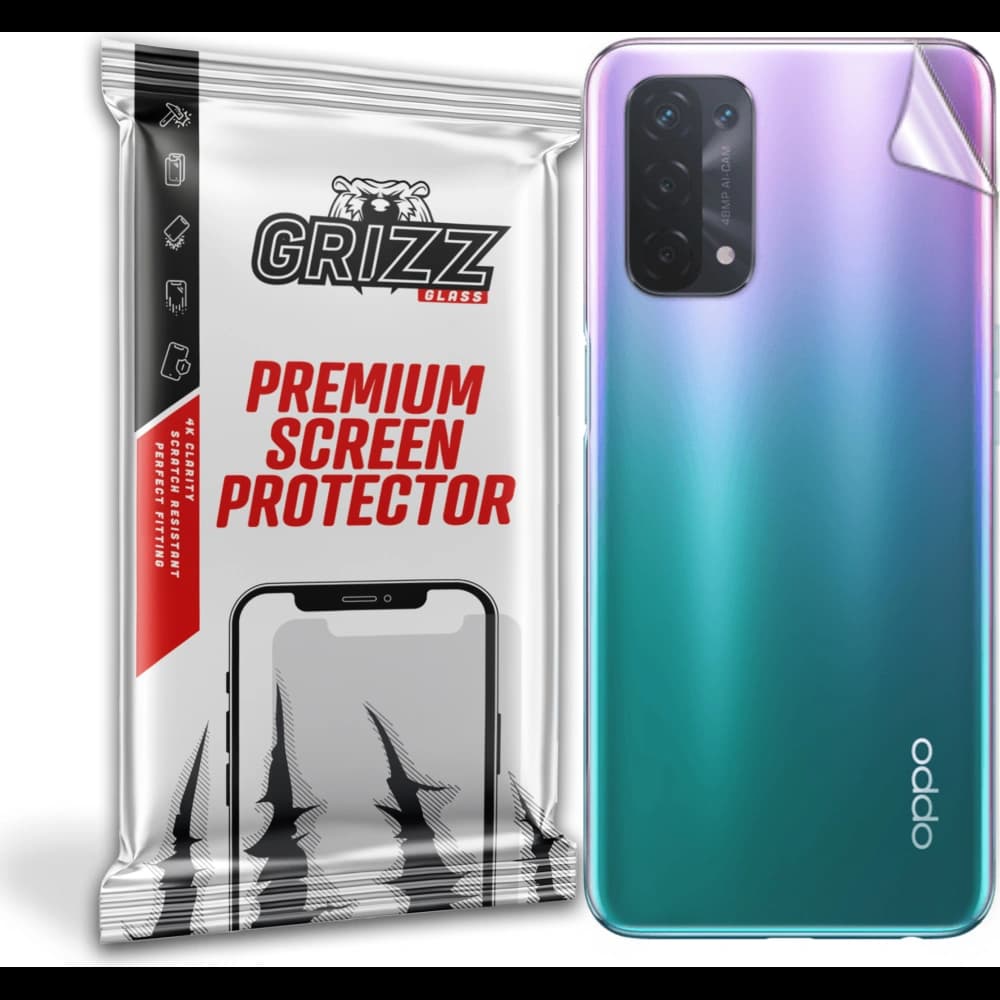 Folie für die Rückseite GrizzGlass SatinSkin für Oppo A54 5G - 1