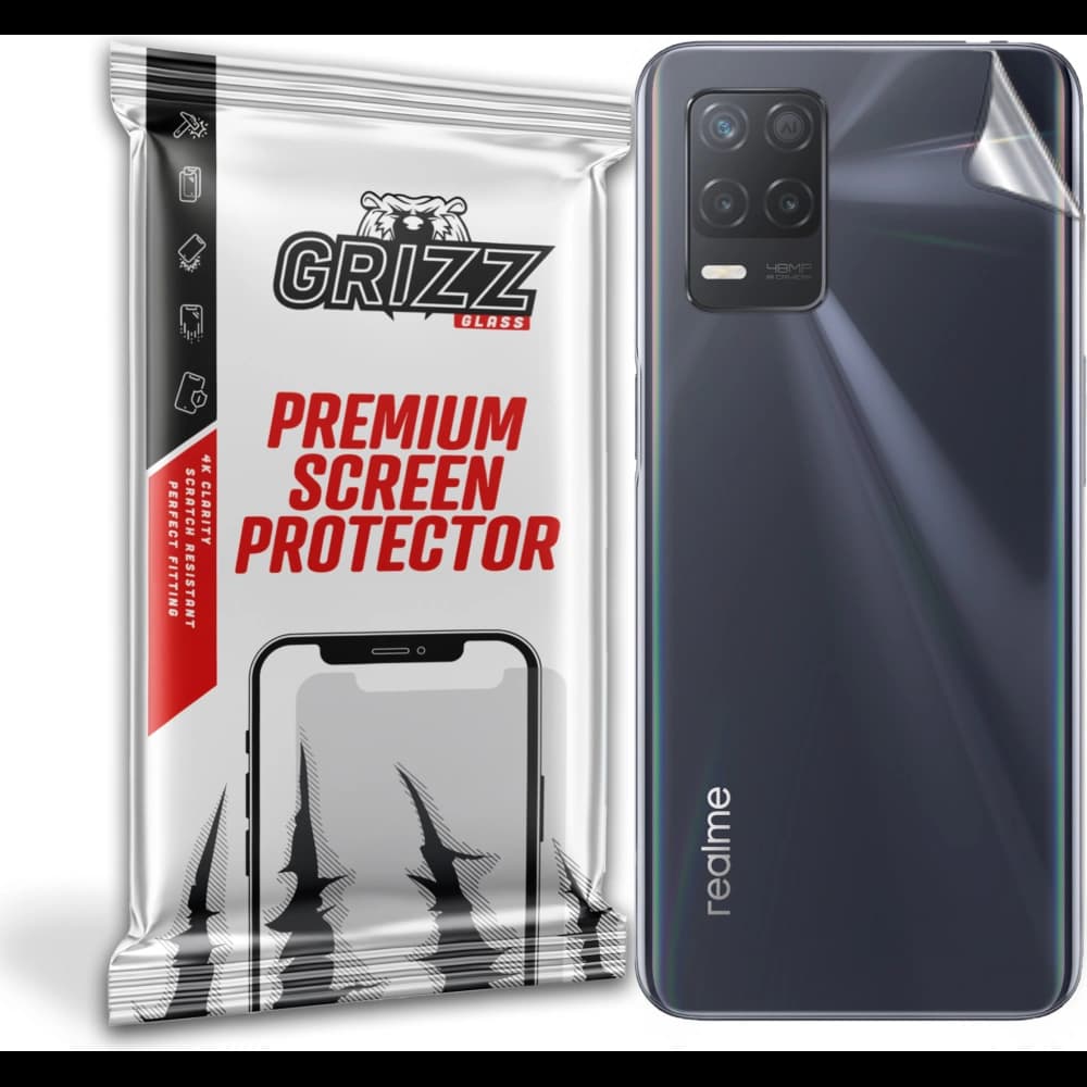 Folie für die Rückseite GrizzGlass SatinSkin für Realme 8 4G - 1