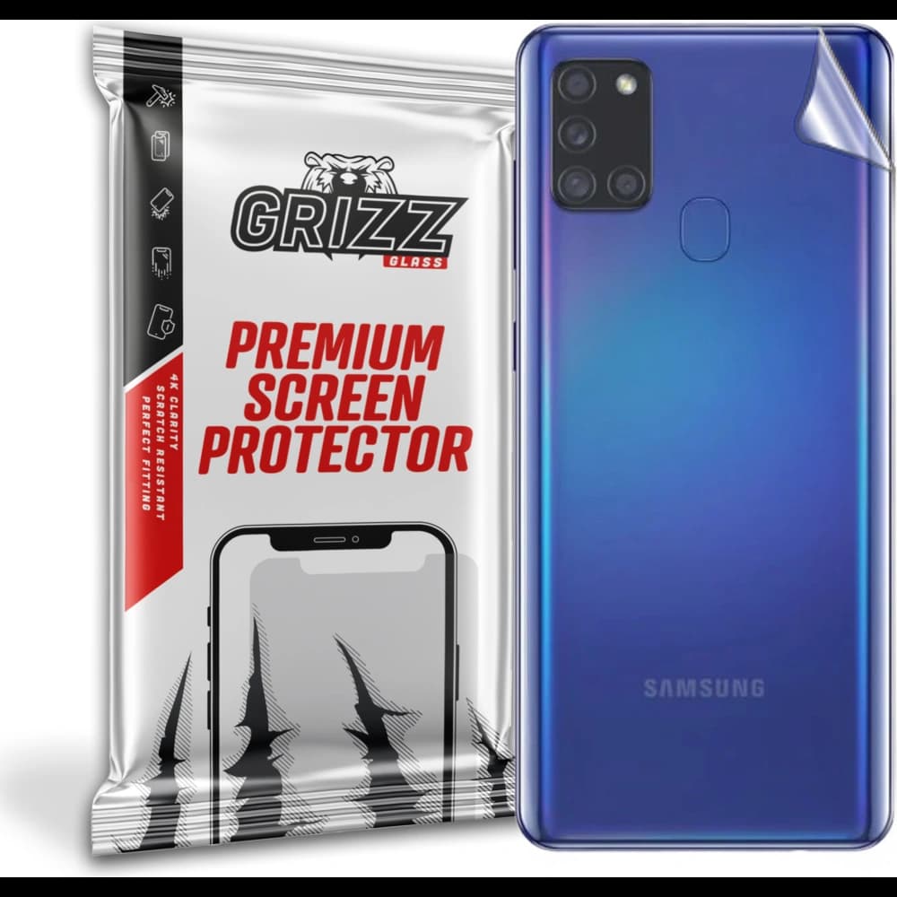 Folie auf der Rückseite GrizzGlass UltraSkin für Samsung Galaxy A21s - 1