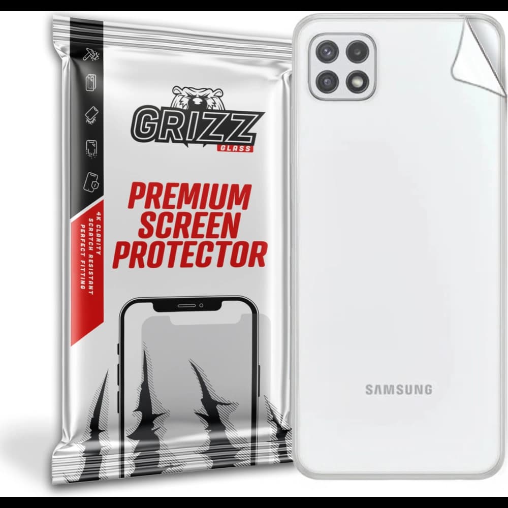 Folie für die Rückseite GrizzGlass SatinSkin für Samsung Galaxy A22 5G - 1