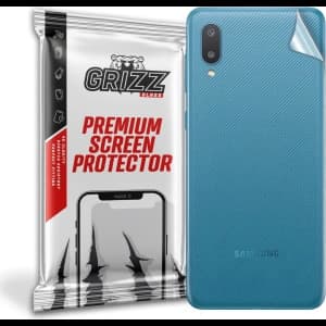 Folie für die Rückseite GrizzGlass SatinSkin für Samsung Galaxy M02