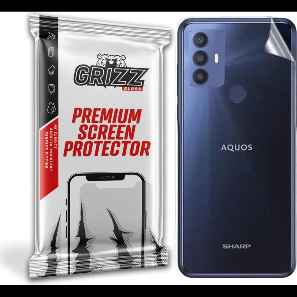 GrizzGlass SatinSkin Sharp Aquos V6 - 1