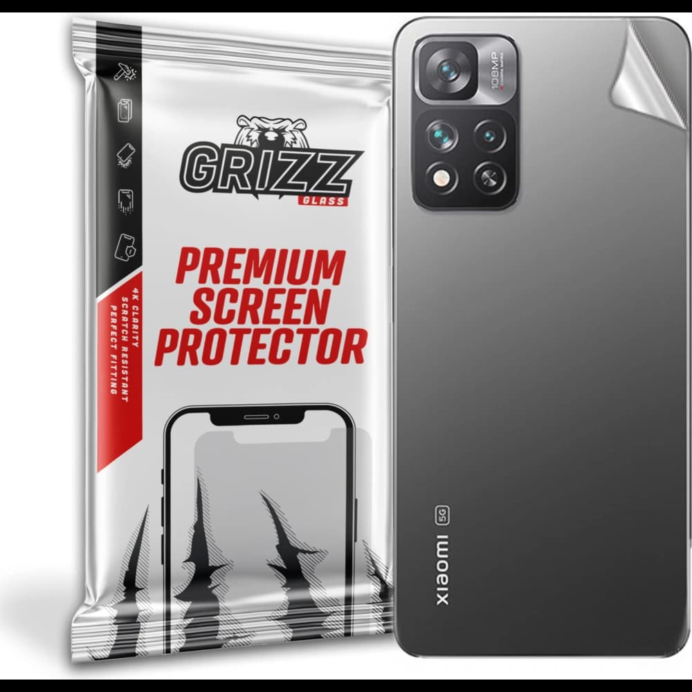 Folie für die Rückseite GrizzGlass SatinSkin für Xiaomi 11i - 1