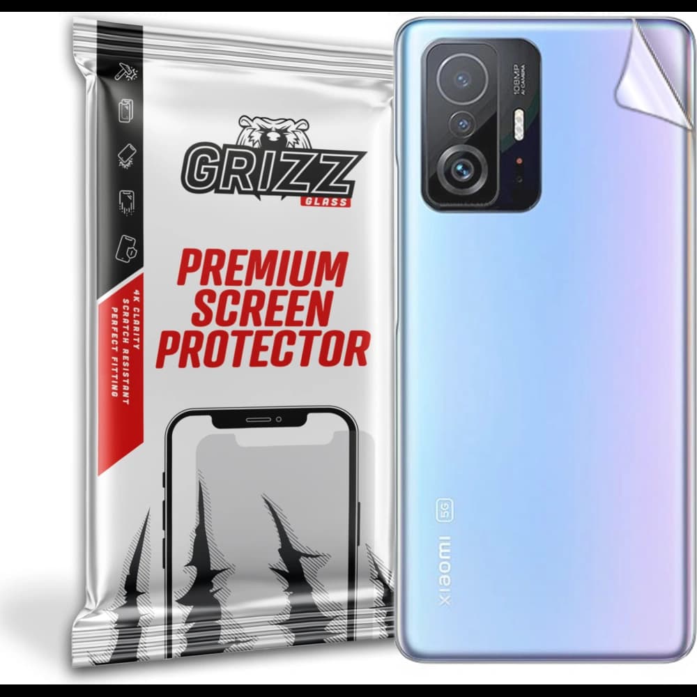 Folie auf der Rückseite GrizzGlass SatinSkin für Xiaomi 11T - 1