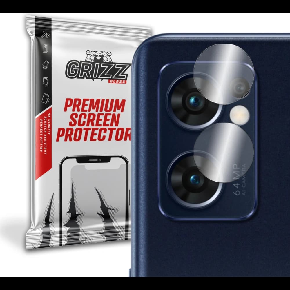 Glas für die Kamera GrizzGlass HybridGlass für Oppo Find X5 Lite - 1