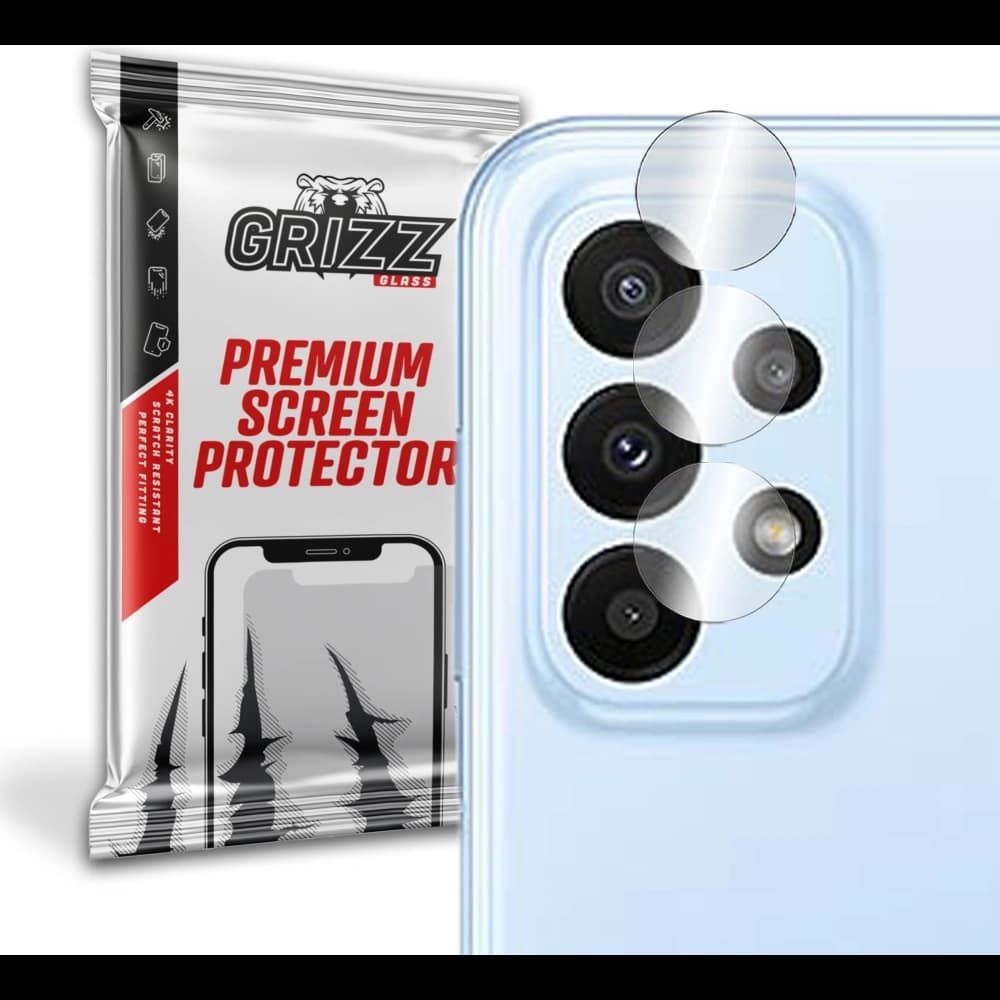 Glas für die Kamera GrizzGlass HybridGlass für Samsung Galaxy A23 - 1