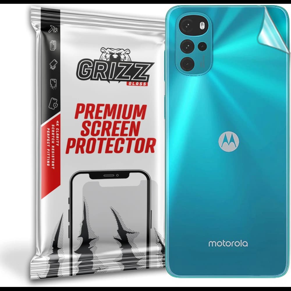 Folie für die Rückseite GrizzGlass SatinSkin für das Motorola Moto G22 - 1