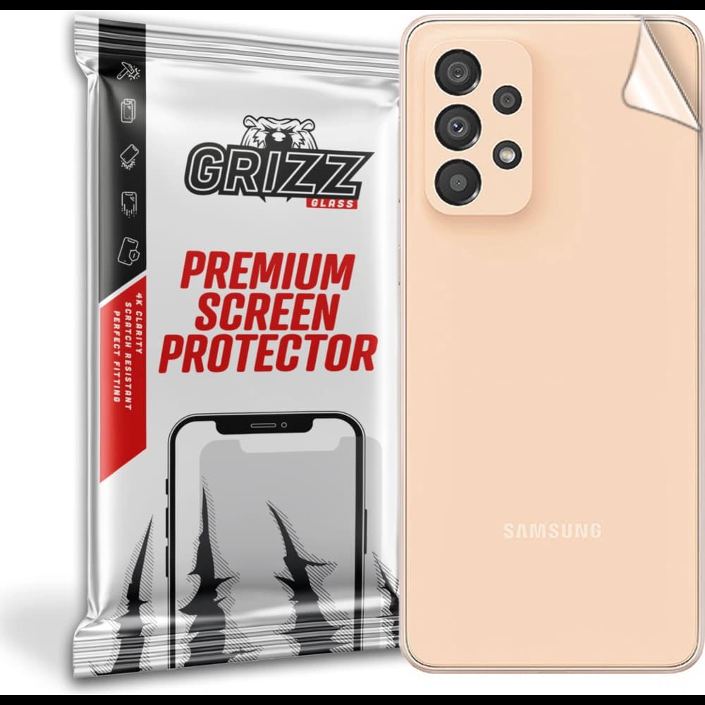 Folie für die Rückseite GrizzGlass SatinSkin für Samsung Galaxy A33 5G - 1