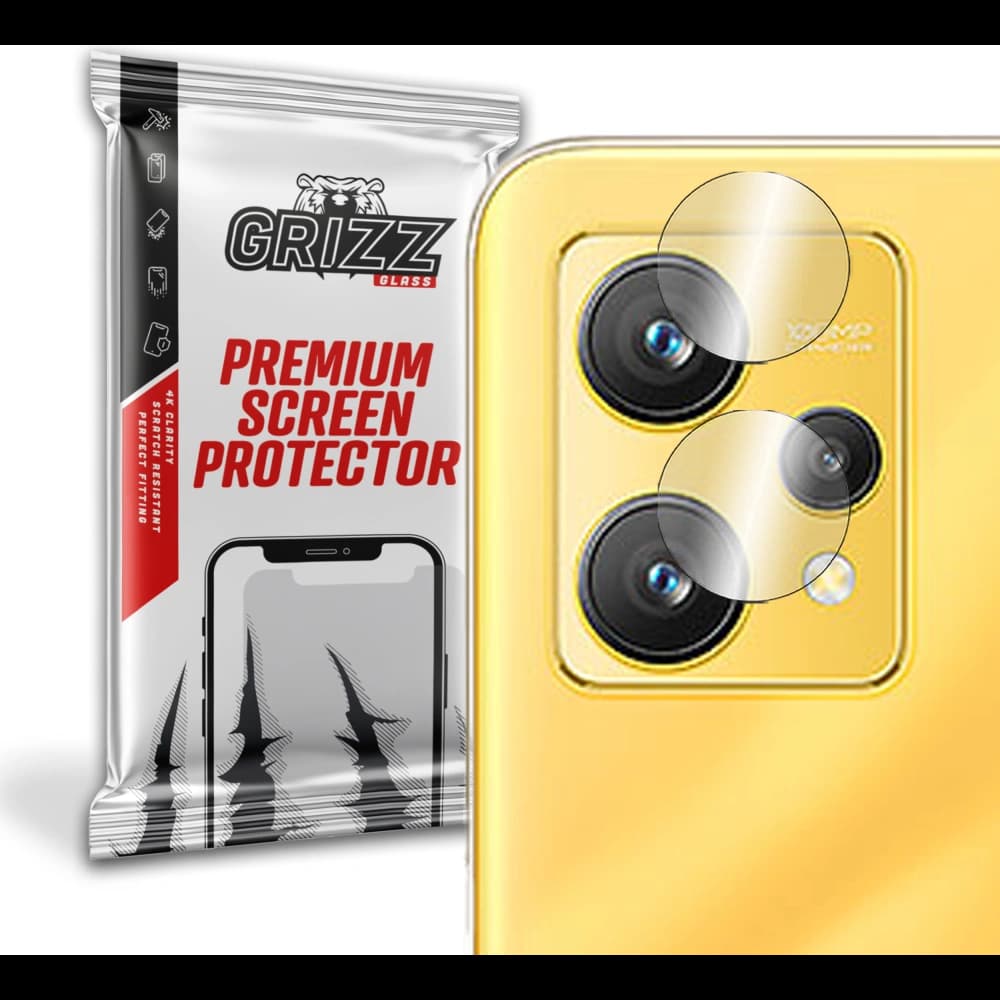 Glas für die Kamera GrizzGlass HybridGlass für Realme 9 4G - 1