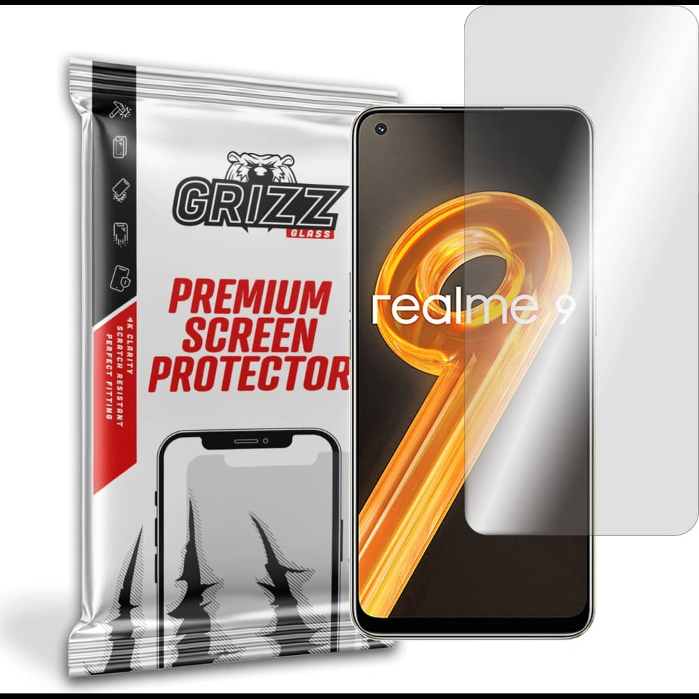Hybriertes Glas GrizzGlass HybridGlass für Realme 9 4G - 1