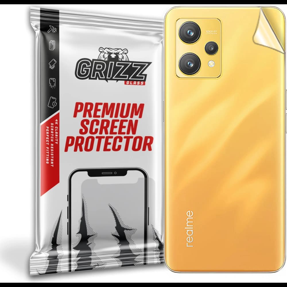 Folie auf der Rückseite GrizzGlass UltraSkin für Realme 9 4G - 1