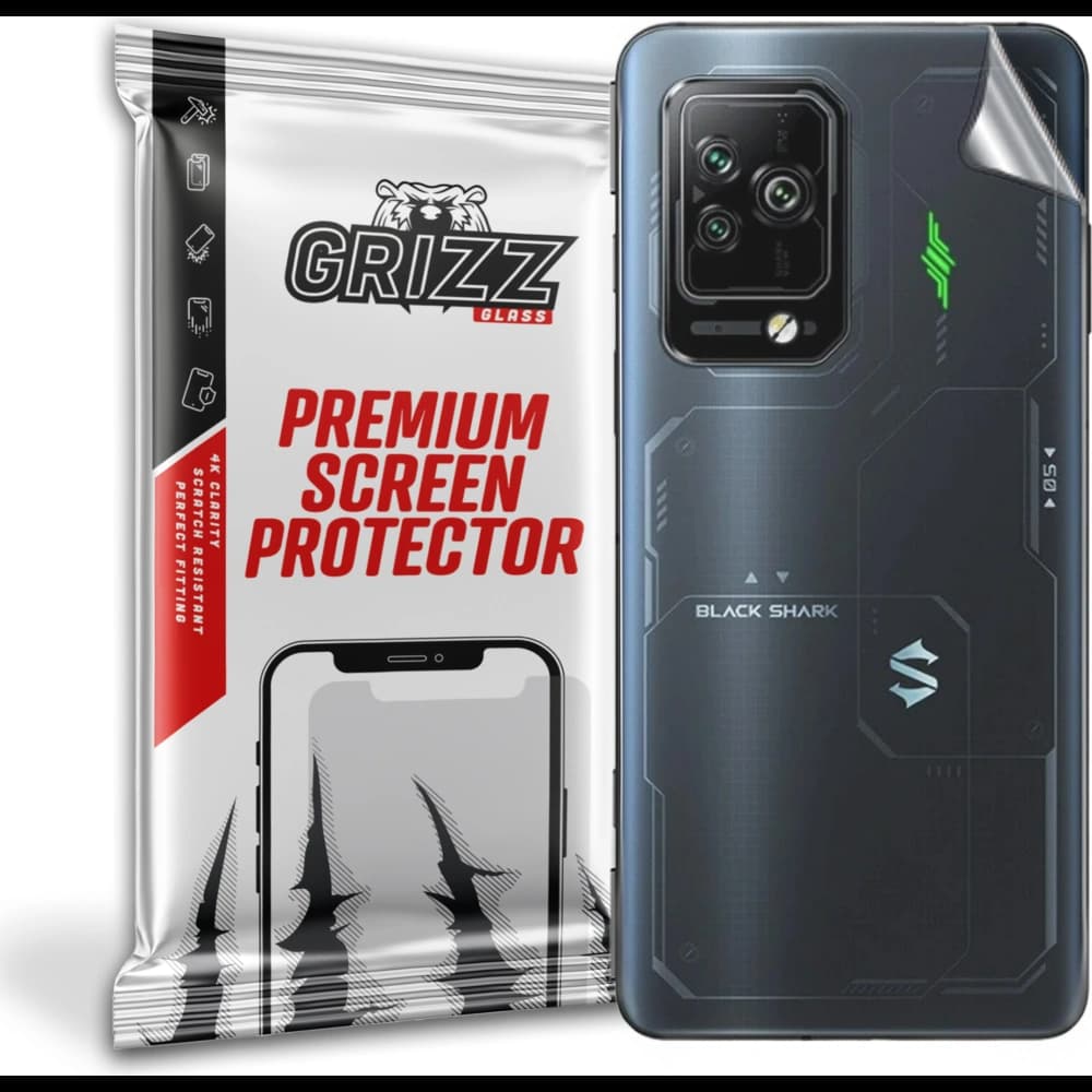 Folie auf der Rückseite GrizzGlass SatinSkin für Xiaomi BlackShark 5 Pro - 1