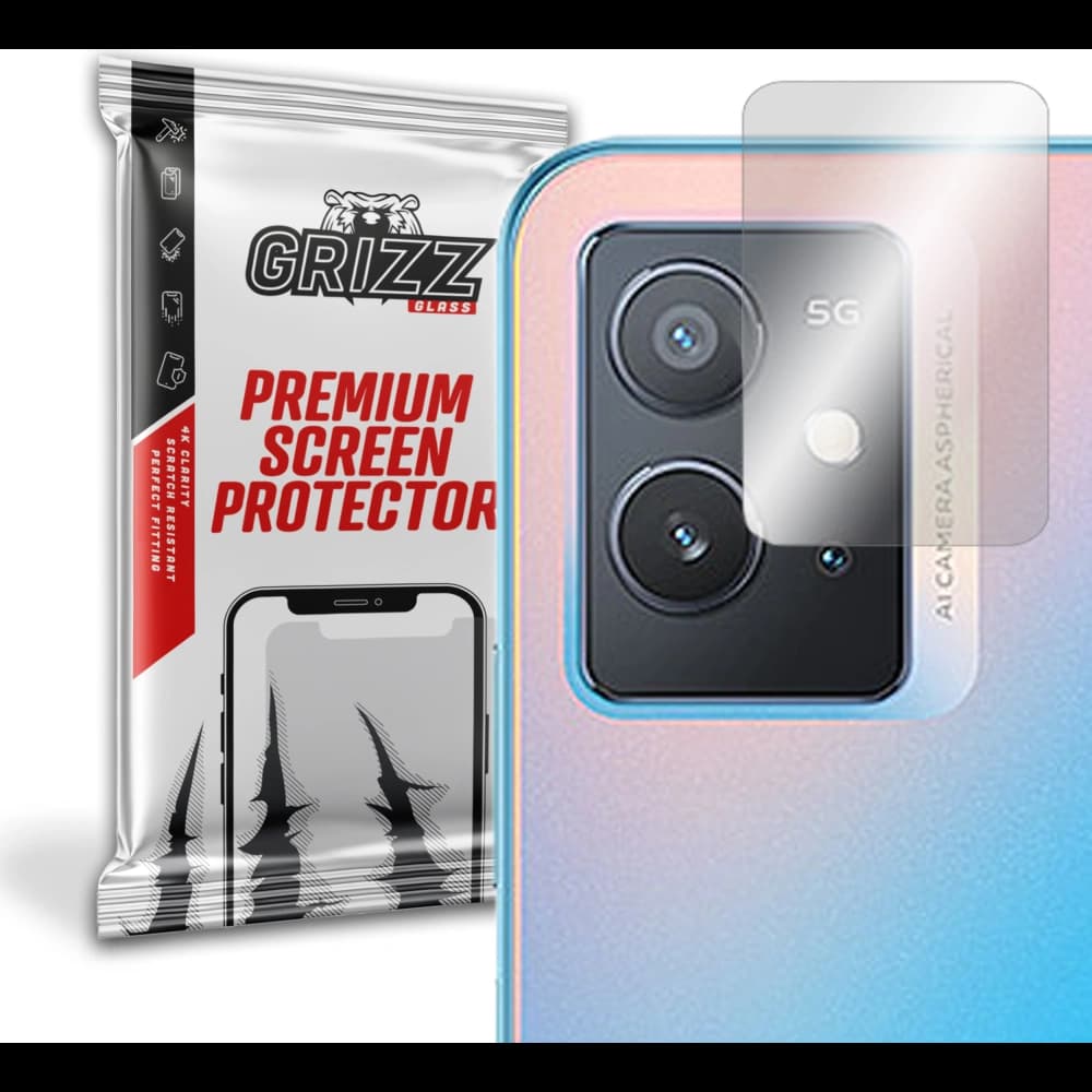 Glas für die Kamera GrizzGlass HybridGlass für Vivo IQOO Z6 - 1