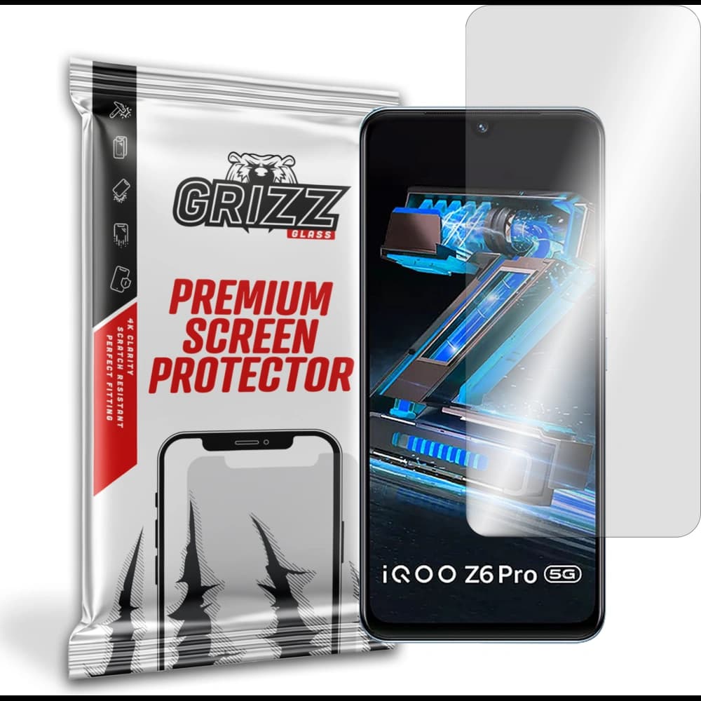 Folie Hydrogel GrizzGlass Hydrofilm für vivo iQOO Z6 Pro - 1