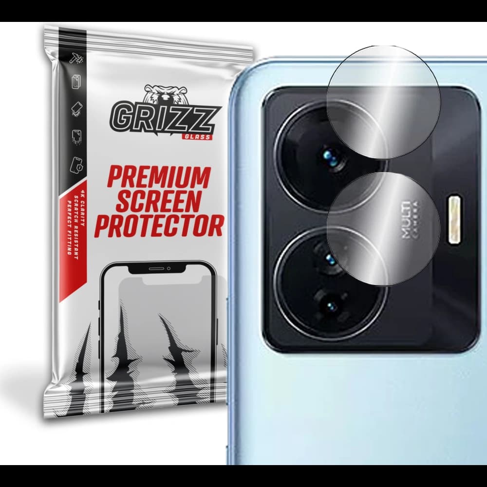 Glas für die Kamera GrizzGlass HybridGlass für vivo iQOO Z6 Pro - 1