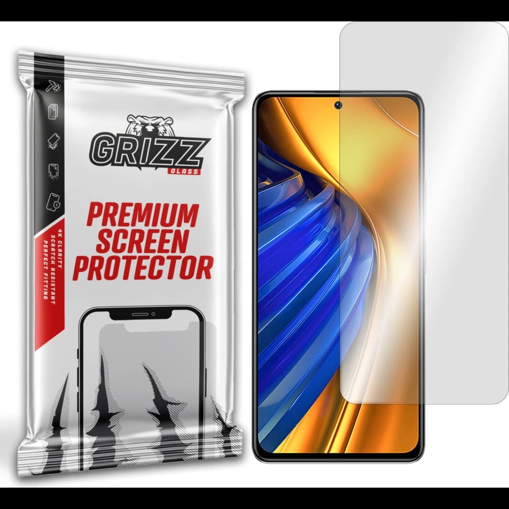 Hybriertes Glas GrizzGlass HybridGlass für Xiaomi POCO F4 - 1