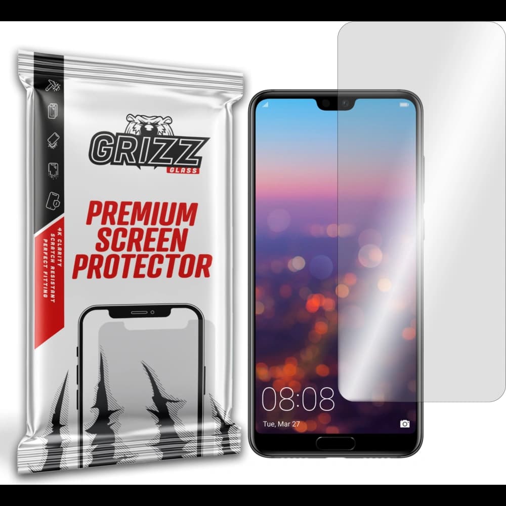 Hybridglas GrizzGlass für Huawei P20 Pro - 1