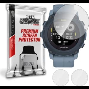 Hybrierglas GrizzGlass HybridGlass für Garmin Descent G1