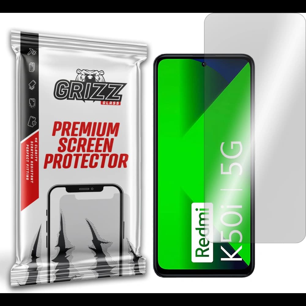 Hybriertes Glas GrizzGlass HybridGlass für Xiaomi Redmi K50i - 1