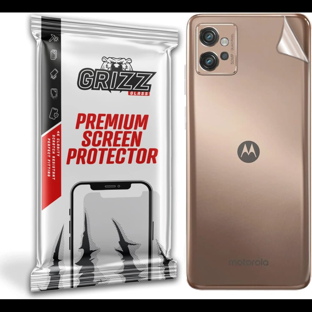 Folie für die Rückseite GrizzGlass SatinSkin für Motorola Moto G32 - 1