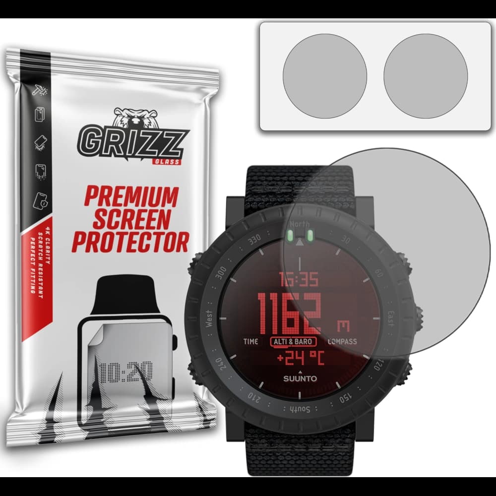 Mattfolie GrizzGlass PaperScreen für Suunto Core Alpha - 1