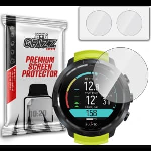 Hybriertes Glas GrizzGlass HybridGlass für Suunto D5