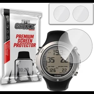 Hybriertes Glas GrizzGlass HybridGlass für Suunto D6I Novo