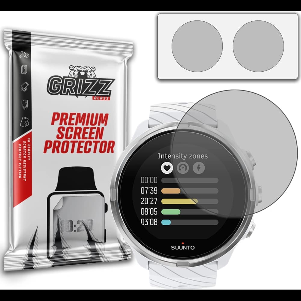 Mattfolie GrizzGlass PaperScreen für Suunto 9 - 1