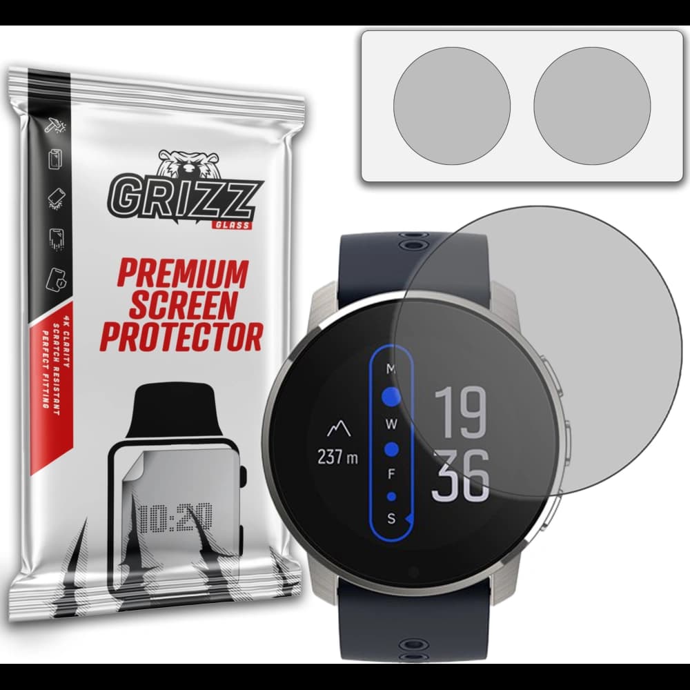 Matte Folie GrizzGlass PaperScreen für Suunto 9 Peak - 1