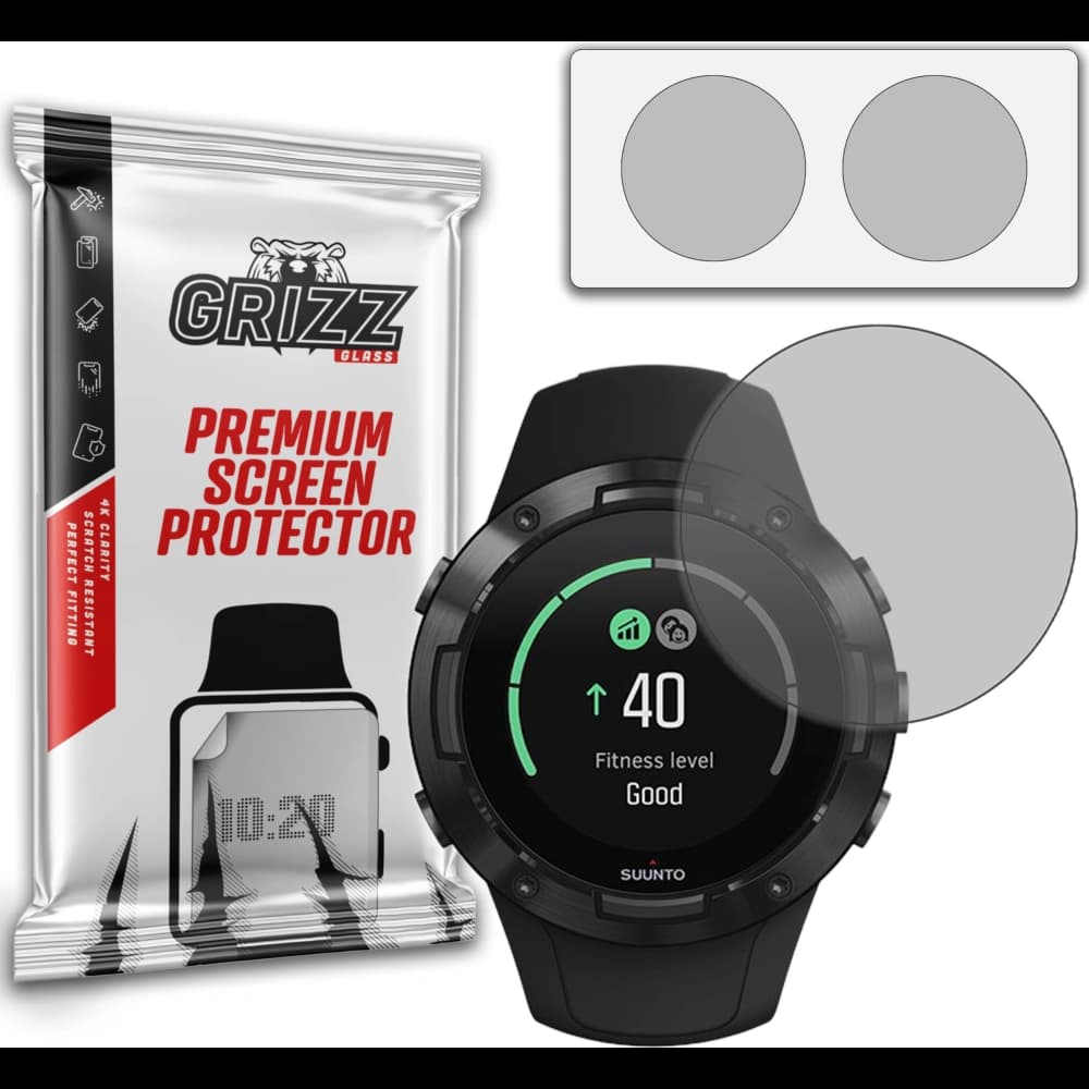 Matte Folie GrizzGlass PaperScreen für Suunto 5 - 1